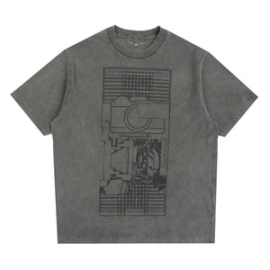Overdye MD The Camera T-Shirt - Charcoal
