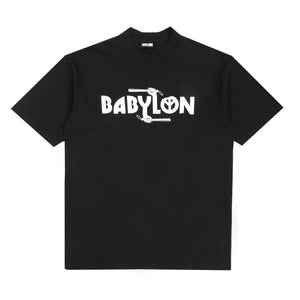 Baton T-Shirt - Jet Black