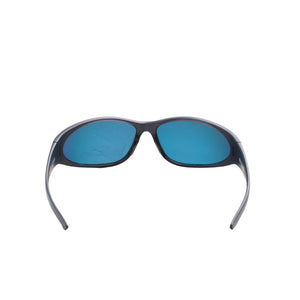 Adrian Sunglasses - Frost Black/Orange Mirror