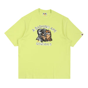 Ape General Drawn Relaxed Fit T-Shirt- Green