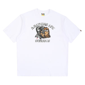 Ape General Drawn Relaxed Fit T-Shirt - White