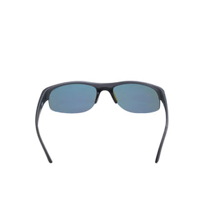 Hiro Sunglasses - Frost Black/Blue Mirror