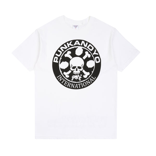 Skull Tyre T-Shirt - White