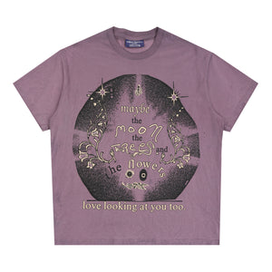 Maybe the Moon T-Shirt - Hand Dip Quail