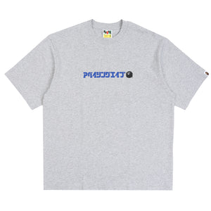 A Bathing Ape Logo Relaxed Fit T-Shirt - Grey