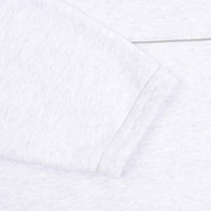 Half Panel Rib Crewneck - Grey