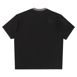 SS Ringer Tee - Black