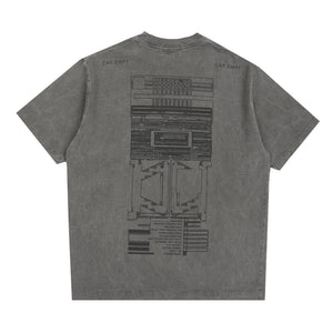 Overdye MD The Camera T-Shirt - Charcoal