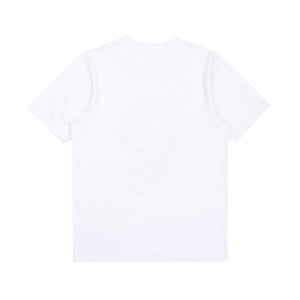 W' ABC Camo Big Baby Milo T-Shirt - White/Pink