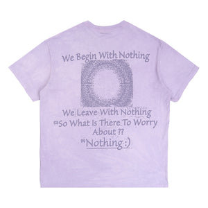Leave With Nothing T-Shirt - Purple