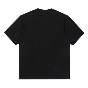 Cat Face T-Shirt - Black
