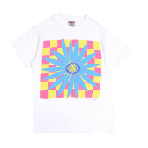 Early 90S Checkered Flower