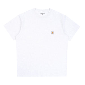 S/S Pocket Loose T-shirt - Ash Heather