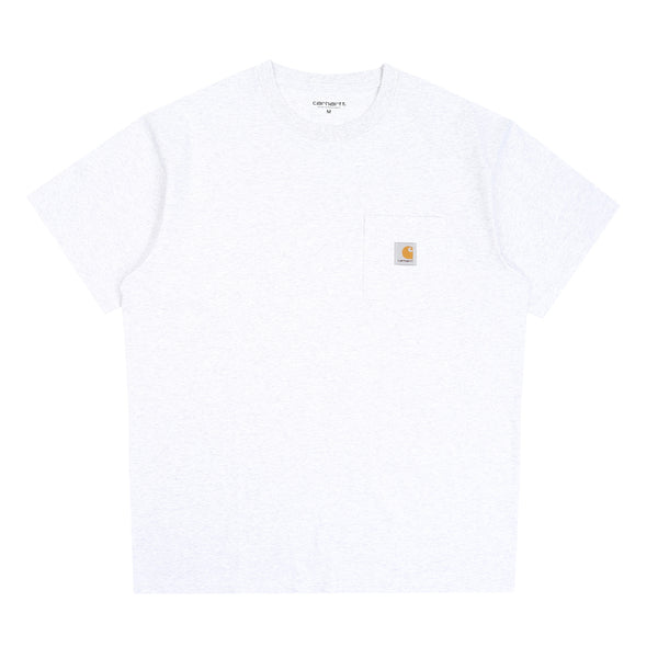 S/S Pocket Loose T-shirt - Ash Heather