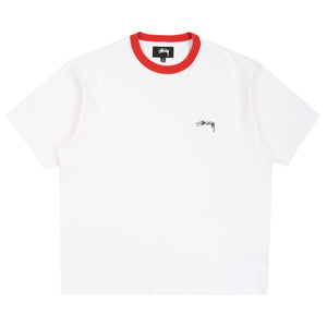SS Ringer Tee - White