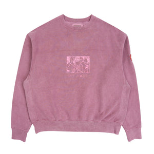 Overdye Paradigm Crewneck - Burgundy