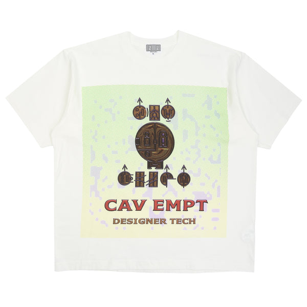 Designer Tech Big T-Shirt - White