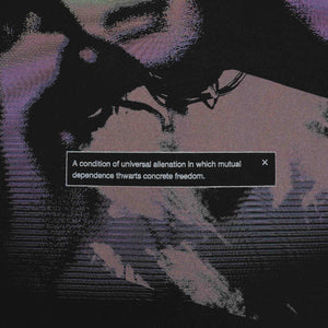 Universal Alienation Big T-Shirt - Black