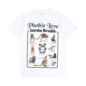 Plushie Love Marsupials SS T - White