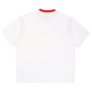 SS Ringer Tee - White