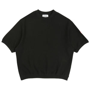 DBL Knit SS Crewneck - Black