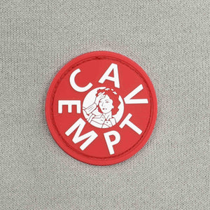 Half Panel Rib Crewneck - Khaki