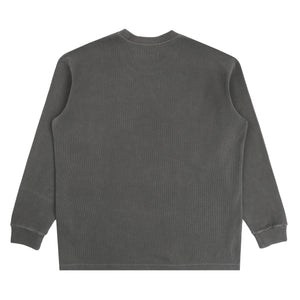 Mini Metal Logo LS Thermal Shirt - Tar