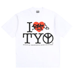 Irak Babylon Loves Tokyo T-Shirt - White