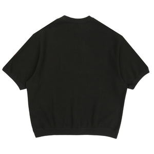 DBL Knit SS Crewneck - Black