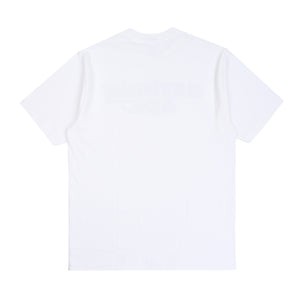 Color Camo Bathing Ape Logo T-Shirt - White/Navy