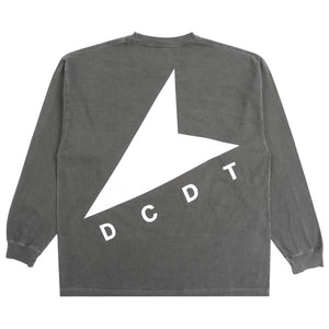 Cetus Pigment Dye LS T-Shirt  - Black