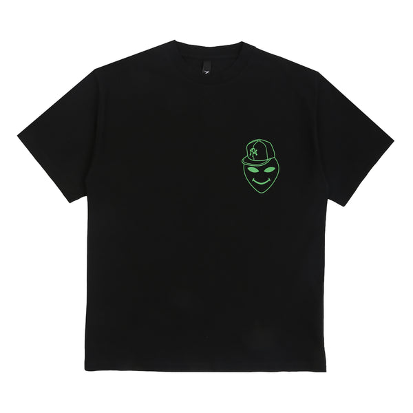 Alien Dude SS T-Shirt - Black