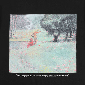 Depopulation S/S T-Shirt  - Black