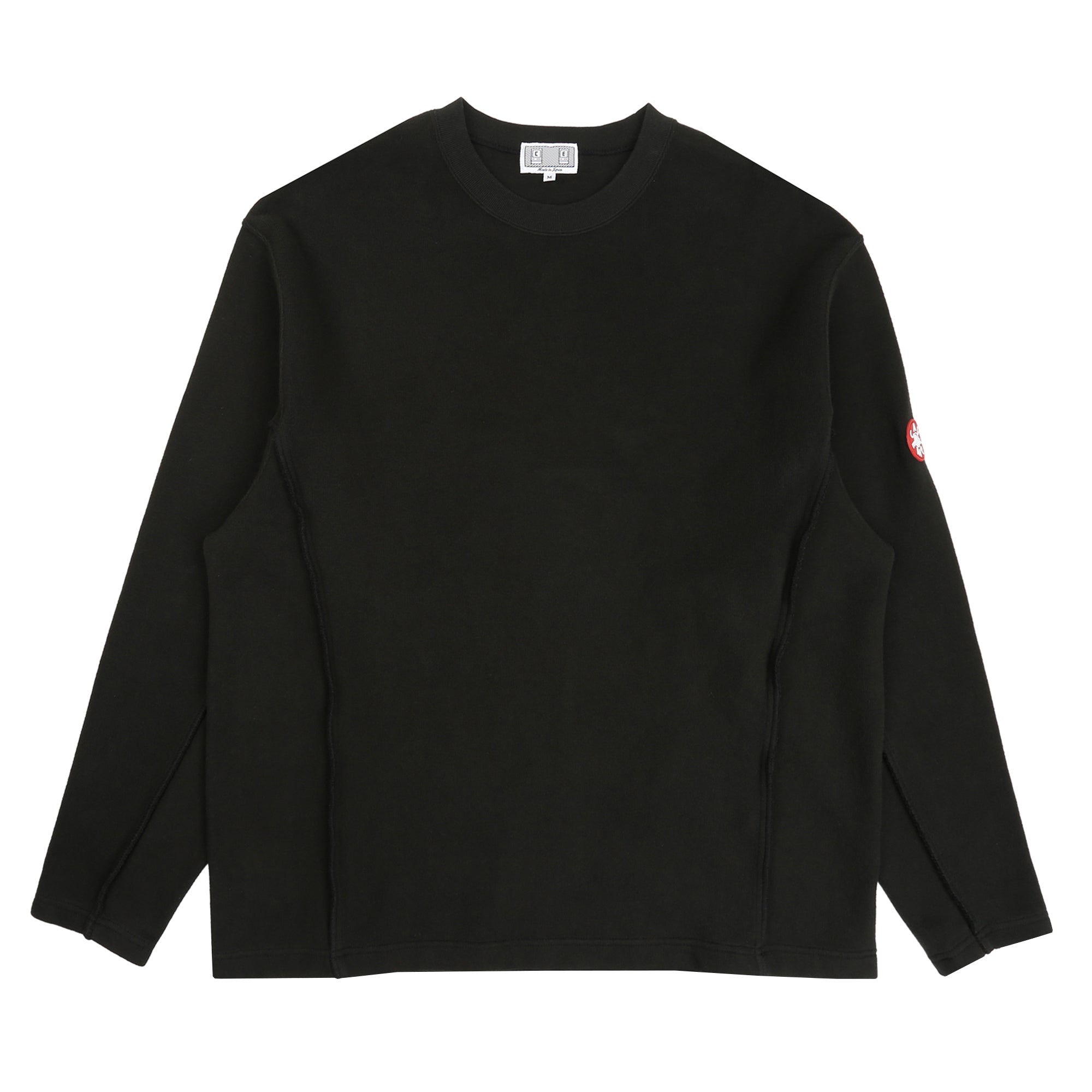 Side Seam DBL Knit LS - Black – Supply Store