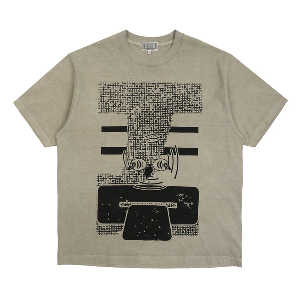 Overdye MD Scramble T-Shirt - Beige