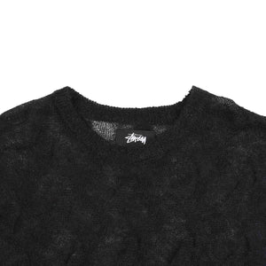 LOOSE KNIT CROSS CABLE