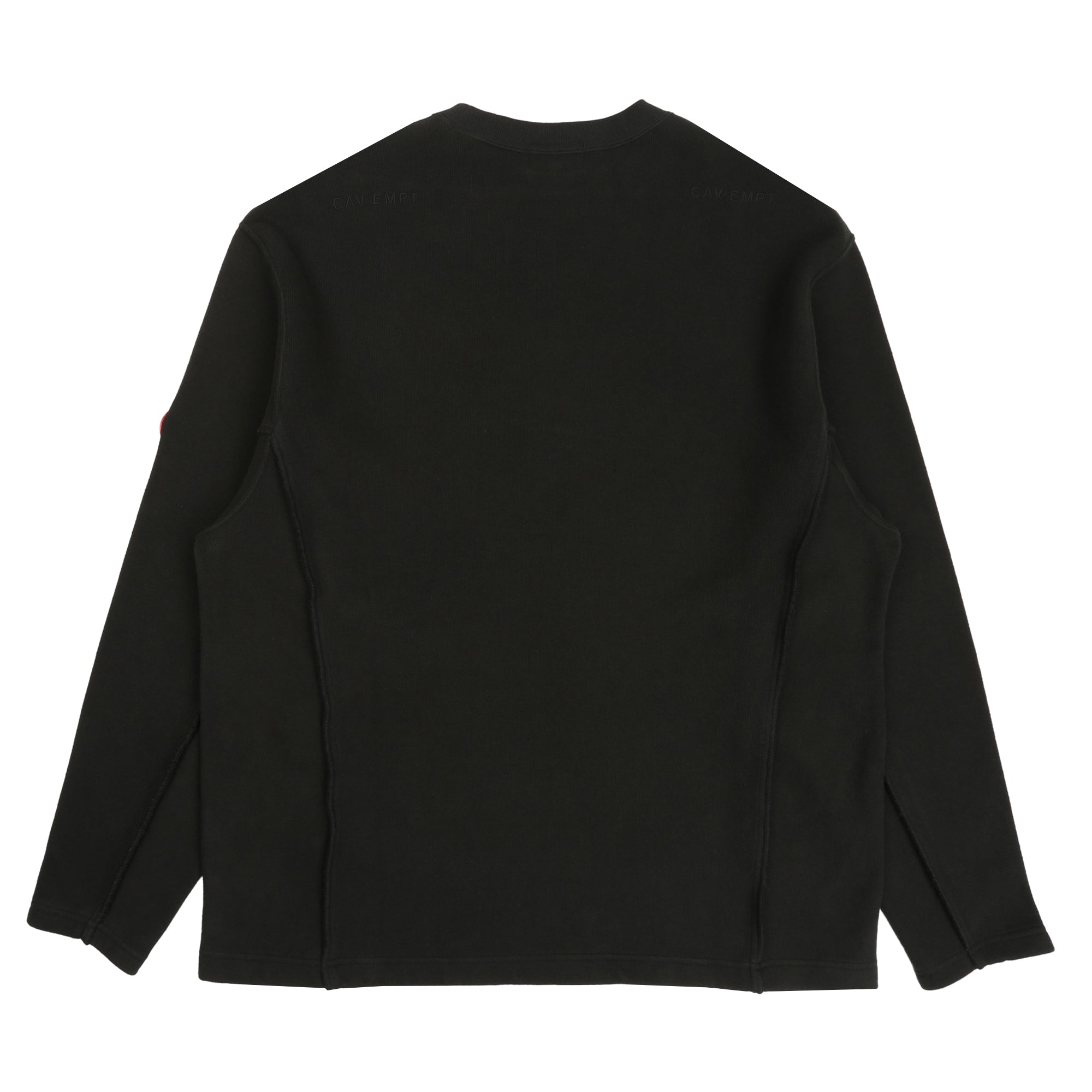 Side Seam DBL Knit LS - Black – Supply Store