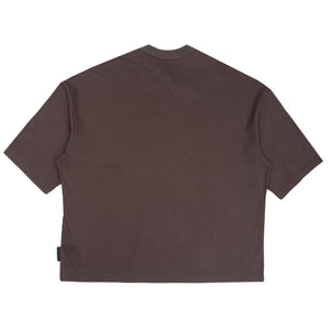 Cotton Jersey Brushed T-Shirt - Mocha