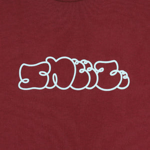 Sneeze Logo T-Shirt - Burgundy