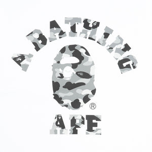 1st Camo College T-Shirt - White/Grey