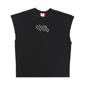 Jordan x IH Stars Cut Off T-Shirt - Black