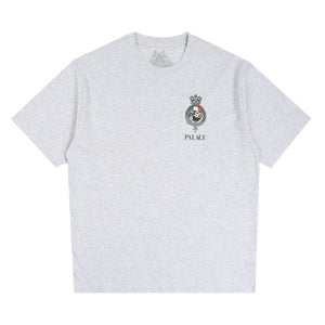 Heavy Crest T-Shirt - Grey Marl