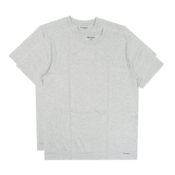 Standard Crew Neck T-Shirt - Grey Heather + Grey Heather