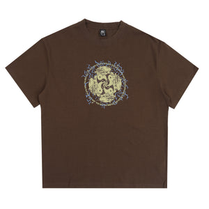 Ying Yang Run T-Shirt - Brown