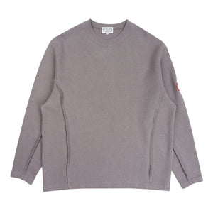 Side Seam DBL Knit LS - Khaki