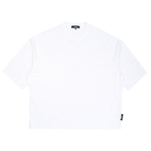 Cotton Jersey Brushed T-Shirt - White