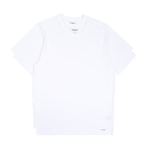 Standard Crew Neck T-Shirt - White + White