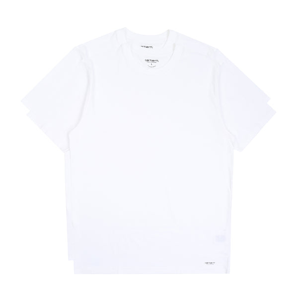 Standard Crew Neck T-Shirt - White + White