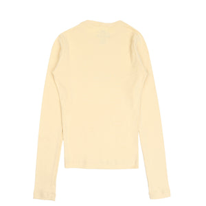 W REM Rugby L/S - Creme