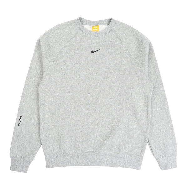 NOCTA CS Crew FLC - Dk Grey Heather/Black